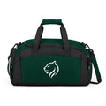 Embroidered Wolf Logo Gym Bag — Durable Sports Duffel for Workouts & Travel