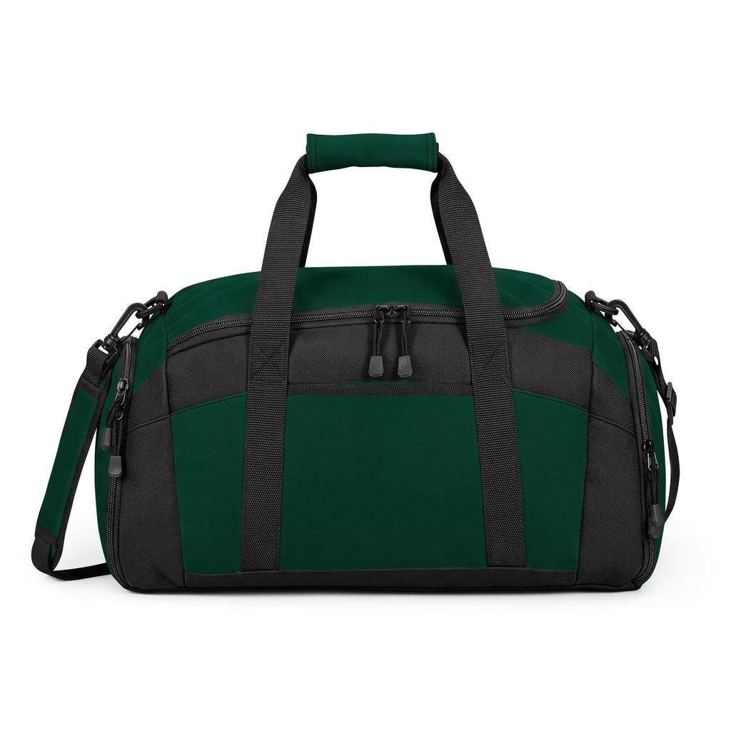 Embroidered Wolf Logo Gym Bag — Durable Sports Duffel for Workouts & Travel