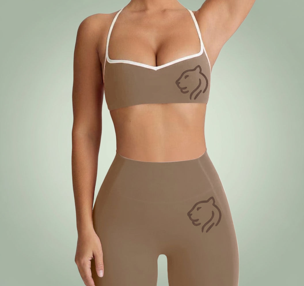 Quick-drying 2-piece Pilates outfit | Cafe