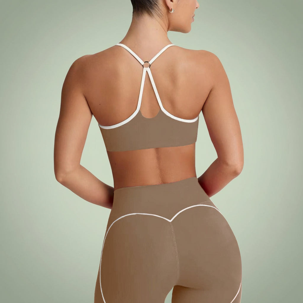 Quick-drying 2-piece Pilates outfit | Cafe