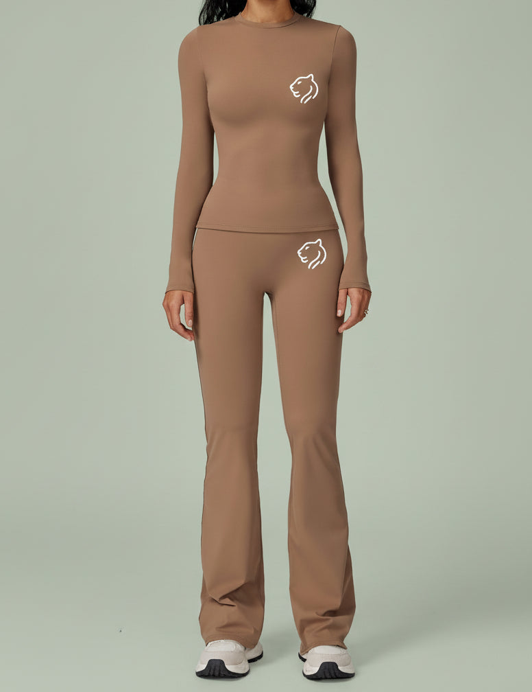 Women's Fitness Set | Brown